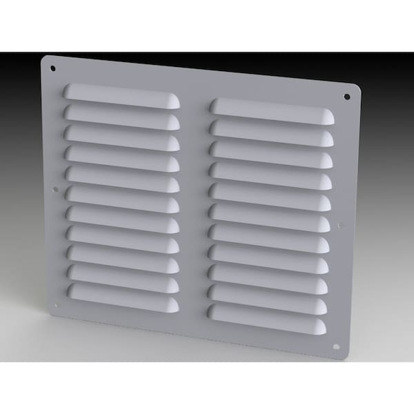 Louver Stand Kit, 8.18 in. H x 9-1/2 in. W x 0.43 in. L, Steel